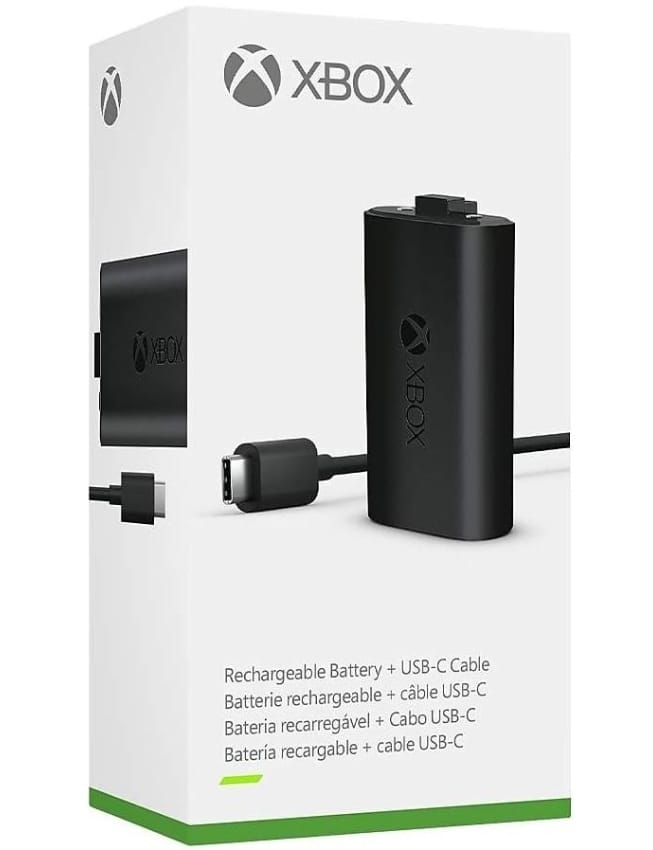 Зарядний пристрій для геймпада Microsoft Xbox Series Play and Charge Kit (Black)