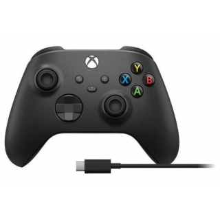 Геймпад Microsoft Official Xbox Series X/S Wireless Controller (Carbon Black) + USB Cable