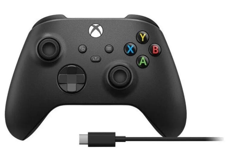 Геймпад Microsoft Official Xbox Series X/S Wireless Controller (Carbon Black) + USB Cable