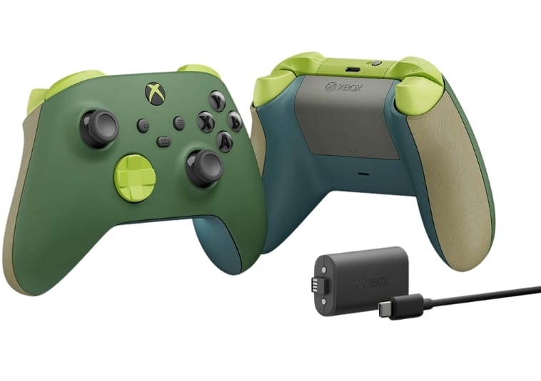 Геймпад Microsoft Official Xbox Series X/S Wireless Controller (Remix + Rechargeable Battery Pack)