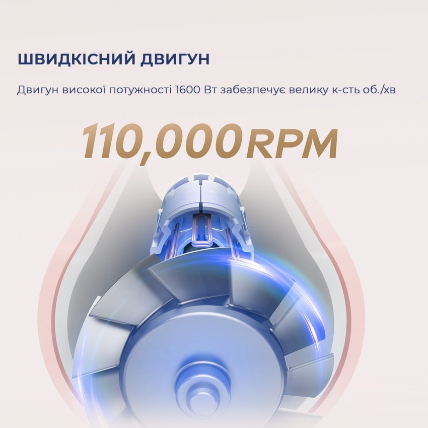 Фен для волосся Dreame Hair Dryer Gleam Pink (AHD12A-PK)