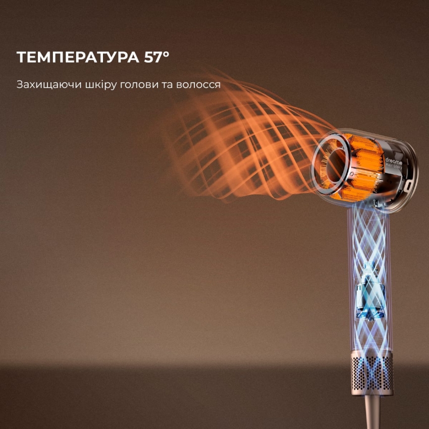 Фен для волосся Dreame Hair Dryer Glory Rose Gold (AHD6A-RS)