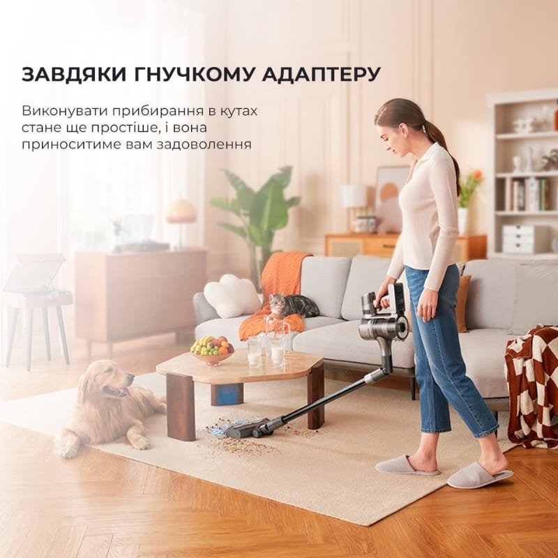 Бездротовий пилосос Dreame R20 (VTV97A)