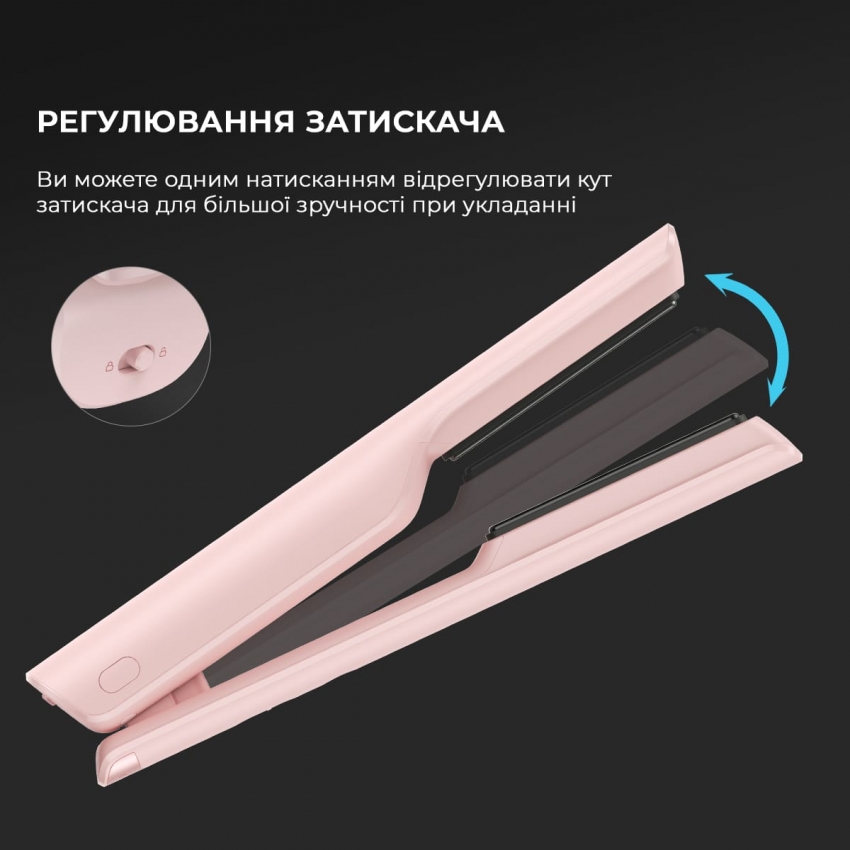 Бездротовий випрямляч для волосся Dreame Pink (AST14A-PK)