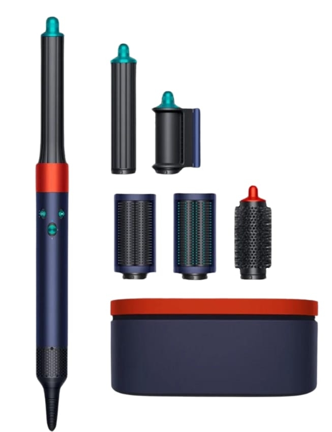 Стайлер для довгого волосся Dyson Airwrap Multi-styler Complete Long (Prussian Blue/Topaz Orange) (453874-01)