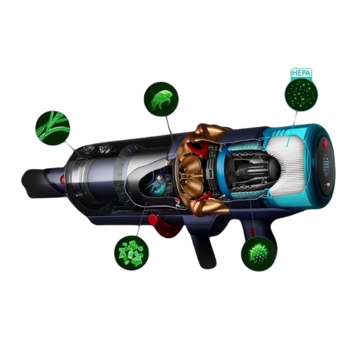 Пилосос Dyson Gen5detect Absolute (Prussian Blue/Rich Copper) (447329-01)