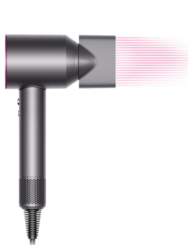 Фен для волоcся Dyson Supersonic (HD07) (Nickel/Fuchsia) (386732-01)