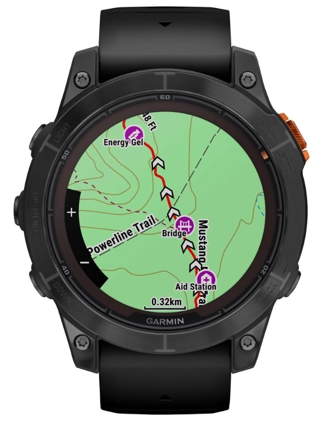 Смарт-годинник Garmin Fenix 7 Pro Solar, Slate Gray with Black Band
