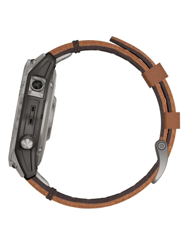 Смарт-годинник Garmin Fenix 7 Pro Sapphire Solar, Carbon Grey DLC Titanium with Black Band