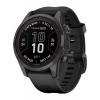 Смарт-годинник Garmin Fenix 7S Pro Sapphire Solar, Carbon Gray DLC Titanium with Black Band