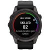 Смарт-годинник Garmin Fenix 7S Pro Sapphire Solar, Carbon Gray DLC Titanium with Black Band