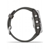 Смарт-годинник Garmin Fenix 7S Pro Solar, Silver with Graphite Band