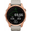 Смарт-годинник Garmin Fenix 7S Solar, Rose Gold with Light Sand Band