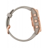 Смарт-годинник Garmin Fenix 7S Solar, Rose Gold with Light Sand Band