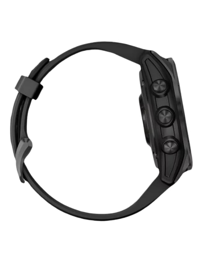 Смарт-годинник Garmin Fenix 7S Solar, Slate Gray with Black Band