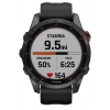 Смарт-годинник Garmin Fenix 7S Solar, Slate Gray with Black Band