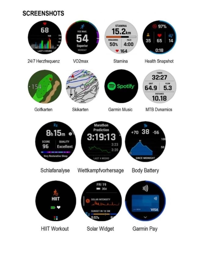 Смарт-годинник Garmin Fenix 7S , Silver with Graphite Band