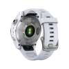 Смарт-годинник Garmin Fenix 7S , Silver with Whitestone Band