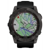 Смарт-годинник Garmin Fenix 7X Sapphire Solar, Carbon Gray DLC Titanium with Black Band
