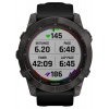 Смарт-годинник Garmin Fenix 7X Sapphire Solar, Carbon Gray DLC Titanium with Black Band