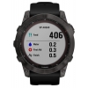 Смарт-годинник Garmin Fenix 7X Sapphire Solar, Carbon Gray DLC Titanium with Black Band