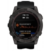 Смарт-годинник Garmin Fenix 7X Sapphire Solar, Carbon Gray DLC Titanium with Black Band