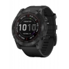 Смарт-годинник Garmin Fenix 7X Sapphire Solar, Black DLC Titanium with Black Band