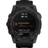 Смарт-годинник Garmin Fenix 7X Sapphire Solar, Black DLC Titanium with Black Band