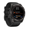 Смарт-годинник Garmin Fenix 7X Pro Sapphire Solar, Carbon Gray DLC Titanium with Black Band