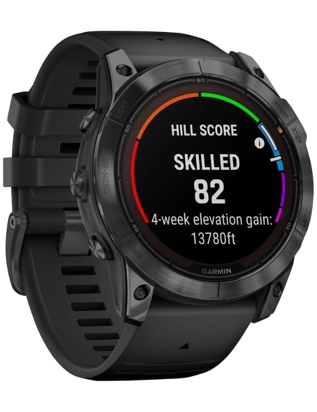 Смарт-годинник Garmin Fenix 7X Pro Solar, Slate Gray with Black Band