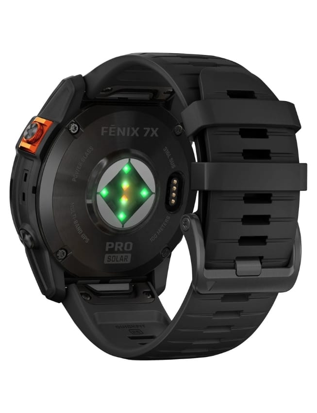 Смарт-годинник Garmin Fenix 7X Pro Solar, Slate Gray with Black Band
