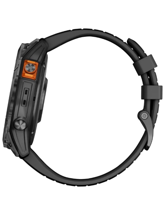 Смарт-годинник Garmin Fenix 7X Pro Solar, Slate Gray with Black Band