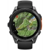 Смарт-годинник Garmin Fenix 8 47mm AMOLED, Slate Gray with Black Silicone Band