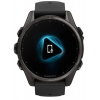 Смарт-часы Garmin Fenix 8 43mm AMOLED Sapphire, Carbon Gray DLC Titanium with Black/Pebble Gray Silicone Band
