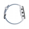 Смарт-часы Garmin Forerunner 265 Black Bezel, Whitestone Case with Whitestone/Tidal Blue Silicone Band