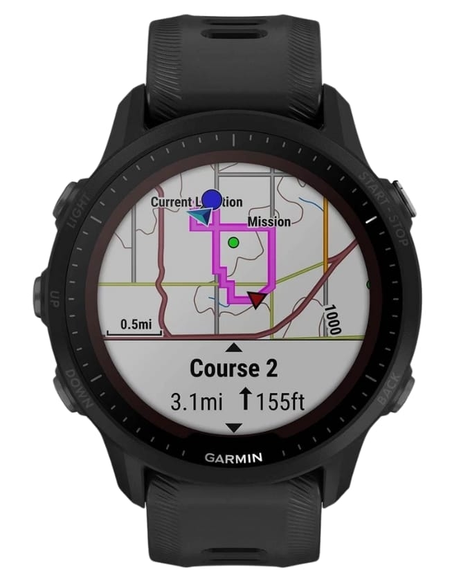 Смарт-годинник Смарт-годинник Garmin Forerunner 955 Solar Black