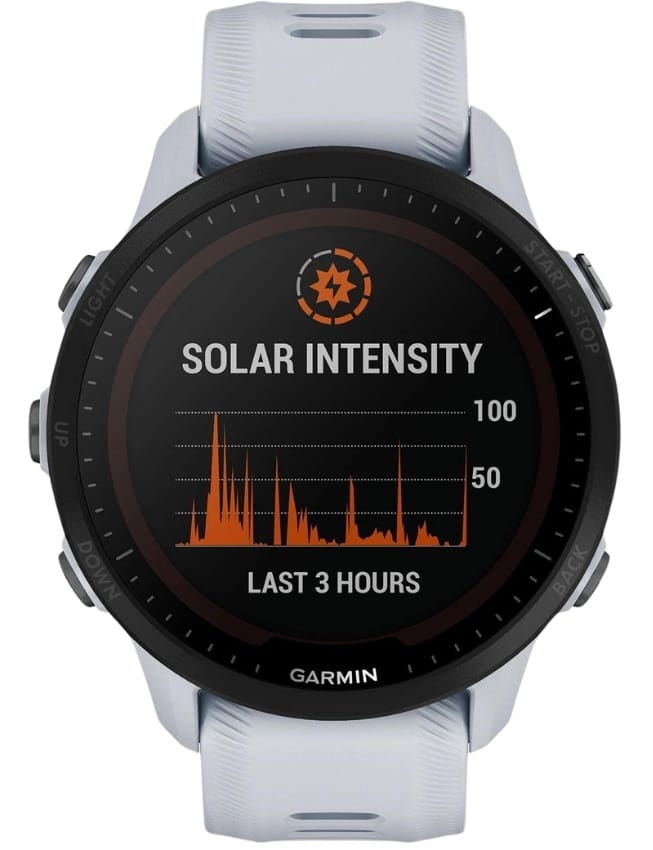 Смарт-годинник Смарт-годинник Garmin Forerunner 955 Solar Whitestone