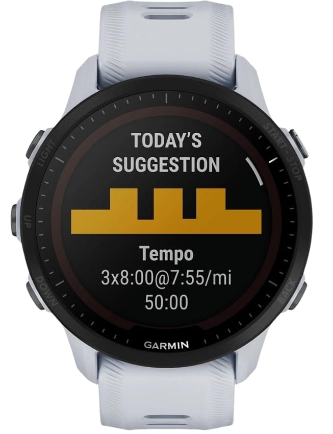 Смарт-годинник Смарт-годинник Garmin Forerunner 955 Solar Whitestone