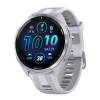 Смарт-часы Garmin Forerunner 965 Titanium Bezel, Whitestone Case with Whiteston/Powder Gray Silicone Band