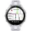 Смарт-часы Garmin Forerunner 965 Titanium Bezel, Whitestone Case with Whiteston/Powder Gray Silicone Band
