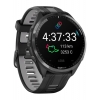 Смарт-годинник Garmin Forerunner 965 Carbon Gray DLC Titanium Bezel, Black Case with Black/Powder Gray Silicone Band