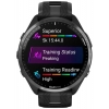 Смарт-годинник Garmin Forerunner 965 Carbon Gray DLC Titanium Bezel, Black Case with Black/Powder Gray Silicone Band