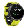 Смарт-годинник Garmin Forerunner 965 Carbon Gray DLC Titanium Bezel, Black Case with Amp Yellow/Black Silicone Band