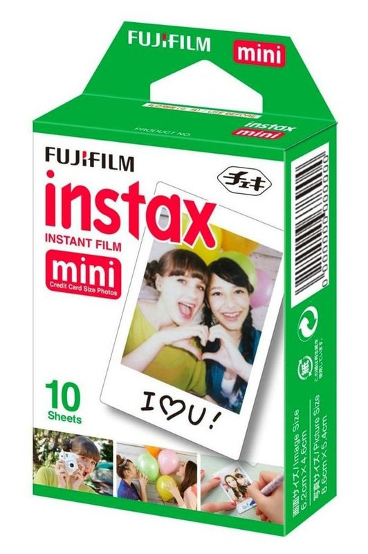 Фотопапір Fujifilm INSTAX MINI EU 2 GLOSSY (54х86мм) 10шт