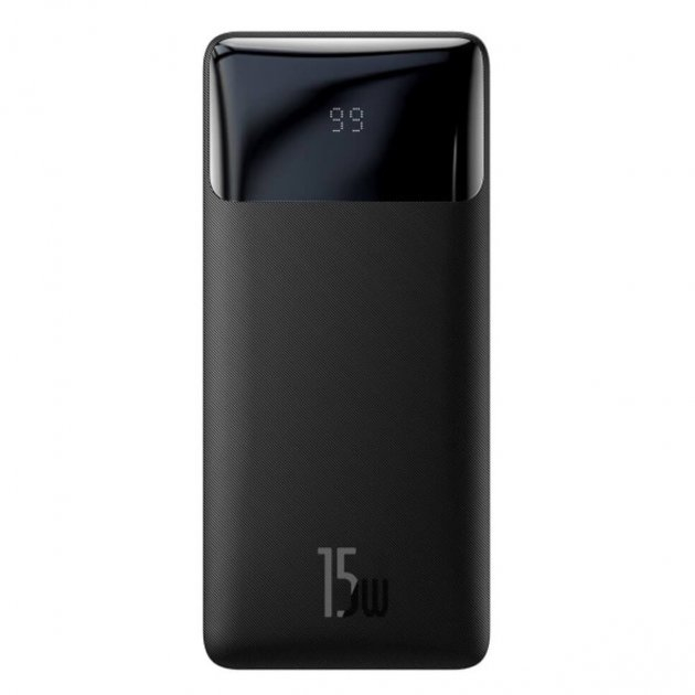 Повербанк Baseus Power Bank 10000mAh Bipow Display 15W Black (PPDML-I01)