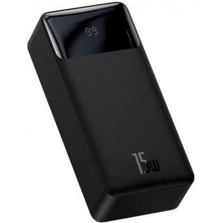 Повербанк Baseus Power Bank 30000mAh Bipow Display 15W Black (PPDML-K01)