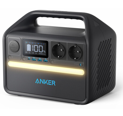 Портативна зарядна станція ANKER 535 512Wh 160000mAh 500W Black