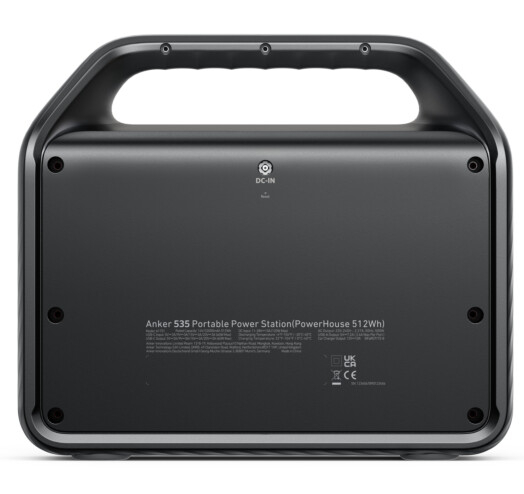 Портативна зарядна станція ANKER 535 512Wh 160000mAh 500W Black