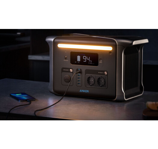 Портативна зарядна станція ANKER 757 1229Wh 1500W Black