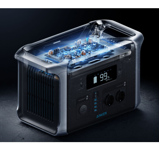 Портативна зарядна станція ANKER 757 1229Wh 1500W Black